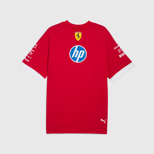 Camiseta Oversized Scuderia Ferrari Roja