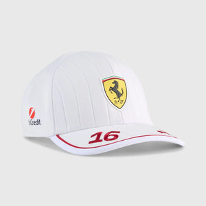 Gorra Scuderia Ferrari Charles Leclerc GP de Miami 2025