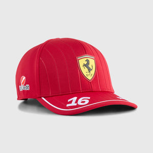 Gorra Scuderia Ferrari Charles Leclerc 2025