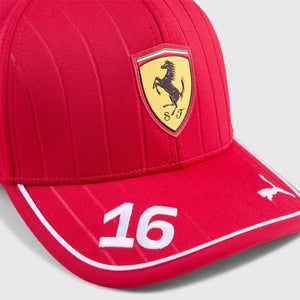 Gorra Scuderia Ferrari Charles Leclerc 2025