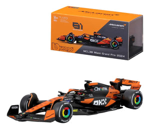 Coche McLaren MCL38 #81 Oscar Piastri 1:43