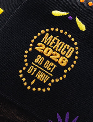 Gorra Pirelli GP México 2026 - detalle del diseño