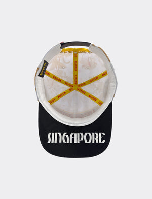 Gorra Pirelli GP Singapur 2026 - interior y visera