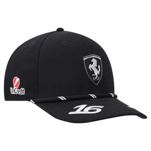 Gorra Scuderia Ferrari Charles Leclerc GP de Singapur 2026