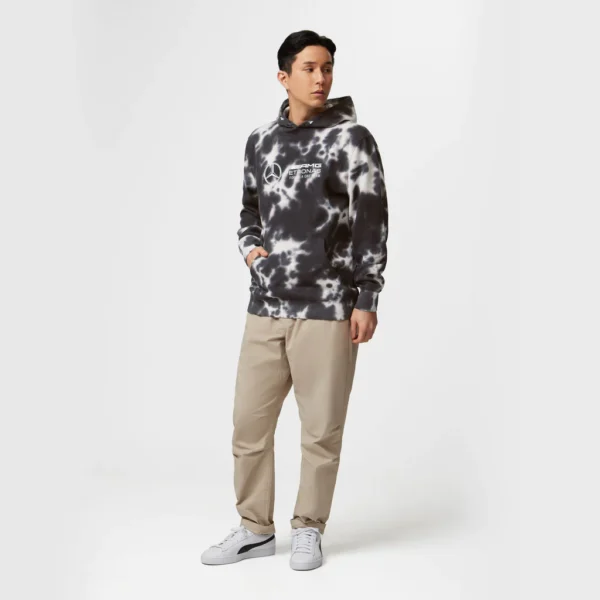 Hoodie Tie-Dye Mercedes AMG Petronas - Imagen 3