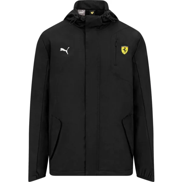 Chaqueta de Lluvia Scuderia Ferrari Negra