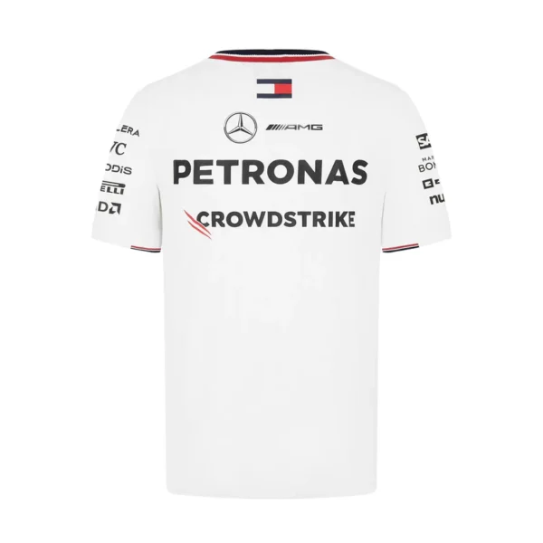 Camiseta Mercedes AMG Petronas Blanca 2024 - Imagen 2