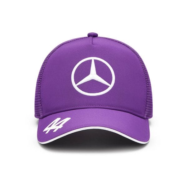 Gorra Lewis Hamilton 2024 Morada