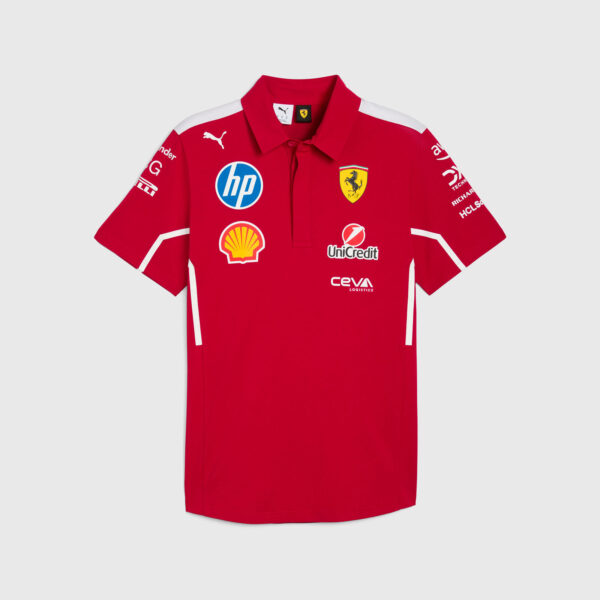 Polo Mujer Scuderia Ferrari 2025