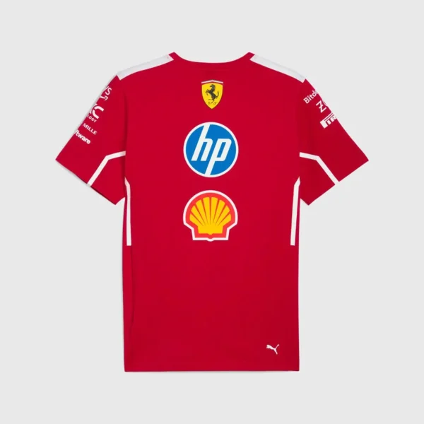 Camiseta Mujer Scuderia Ferrari 2025 - Imagen 2