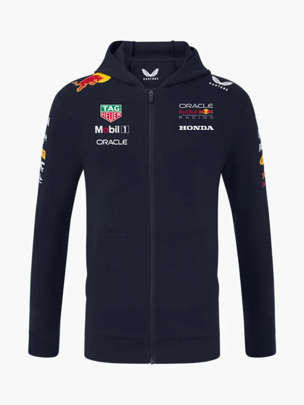 Sudadera con capucha y cremallera Red Bull Racing 2025