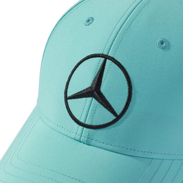 Gorra Mercedes AMG Petronas Turquesa Oficial 2025 - Imagen 4
