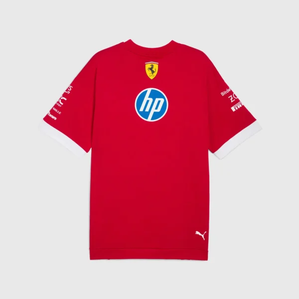 Camiseta Oversized Scuderia Ferrari 2025 - Imagen 2